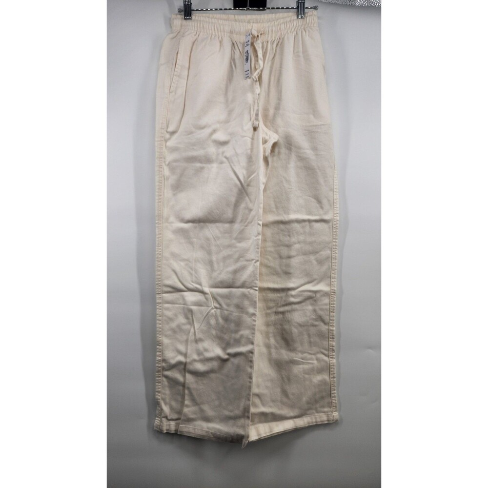 Victoria's Secret PINK Women's XS Short Winter White Drom Lounge Wide Leg Pants